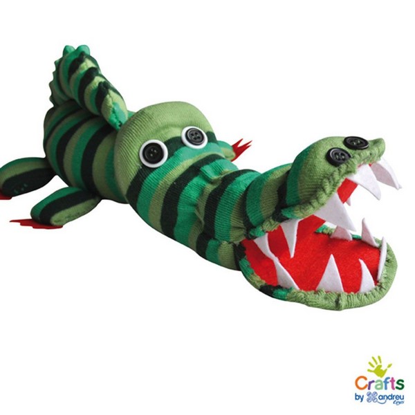 Продукт Andreu toys - Направи сам Крокодил от чорапче - 0 - BG Hlapeta